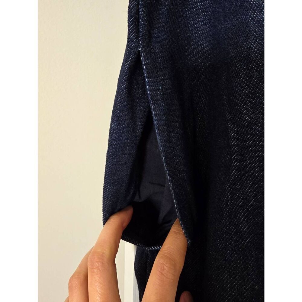 Toast Denim Midi Dress Size 6 - Picture 9 of 10